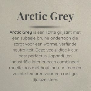 Arctic Grey - kleuromschrijving