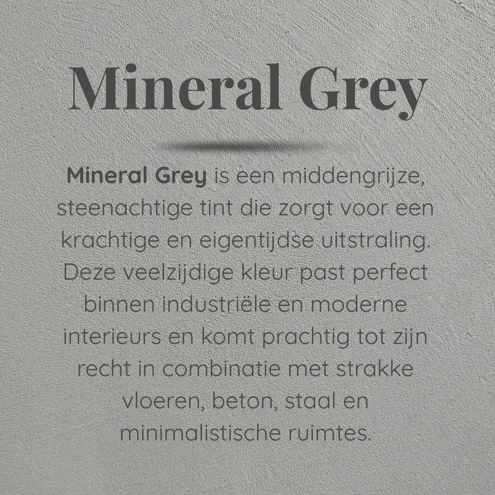 Mineral Grey – kleuromschrijving Mineral Grey - kleuromschrijving