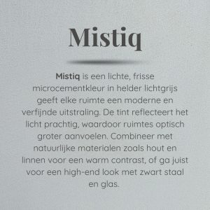 Mistiq - kleuromschrijving