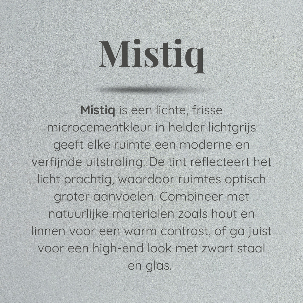 Mistiq – kleuromschrijving Mistiq - kleuromschrijving