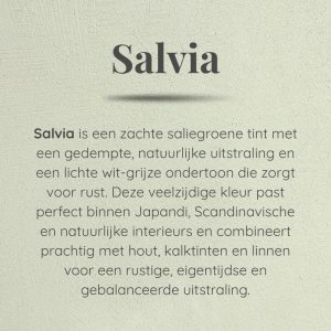 Salvia - kleuromschrijving