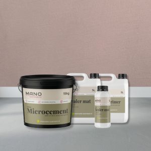 Doe-het-zelf pakket microcement Blush