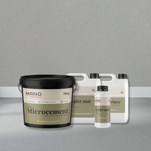 Doe-het-zelf pakket microcement Mineral Grey