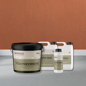 Doe-het-zelf pakket microcement Terracotta