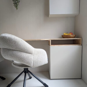 Microcement op de wand (2-laags)