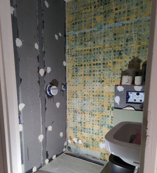 Voorfoto badkamer in Utrecht, Zuilen