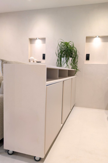Microcement meubel zelf maken