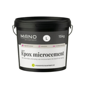 Epox Microcement. Epoxy microcement met korrelgrootte L.